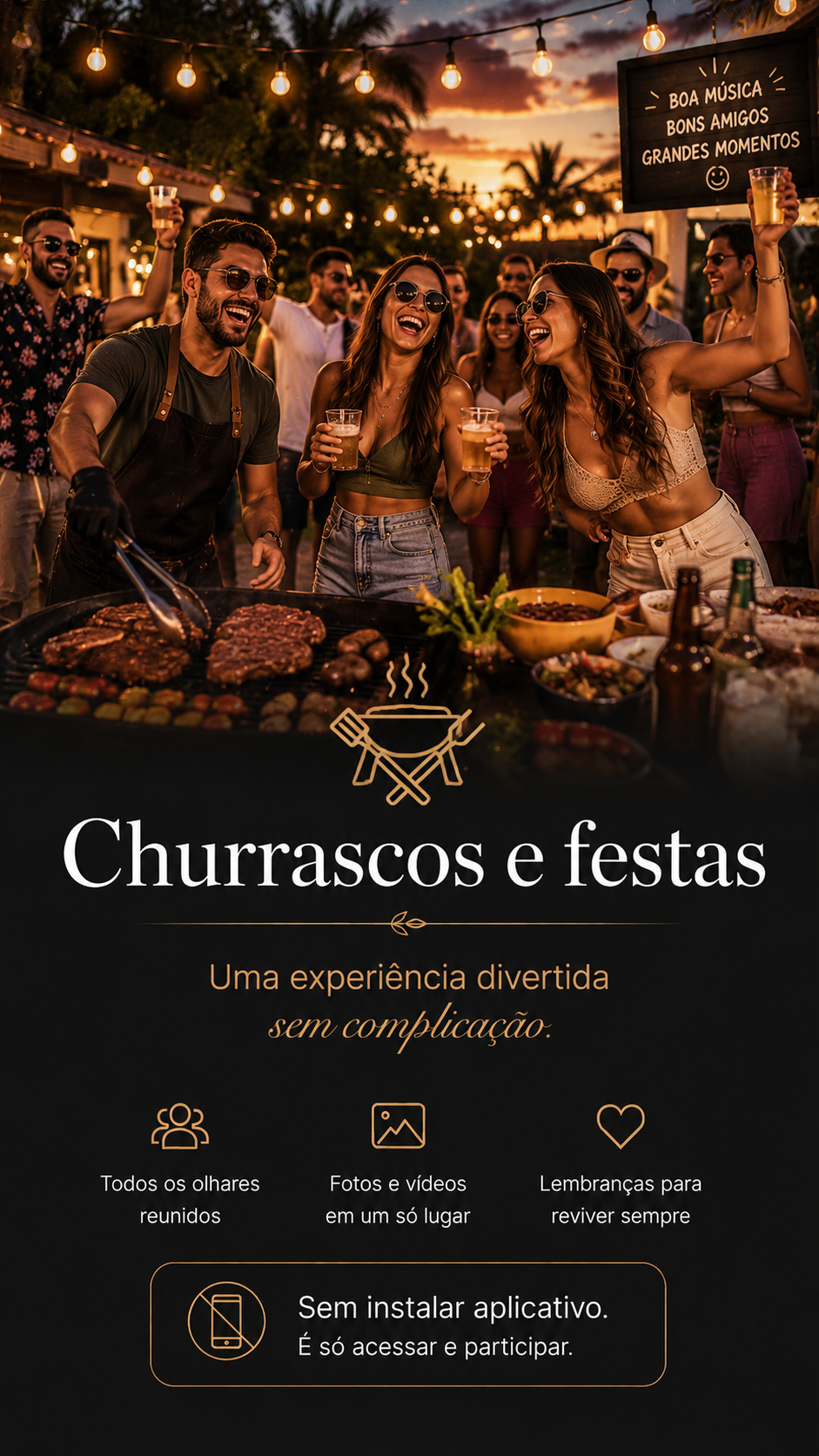 Churrascos e festas no FestSpy